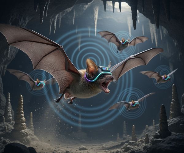 It enhances their echolocation abilities