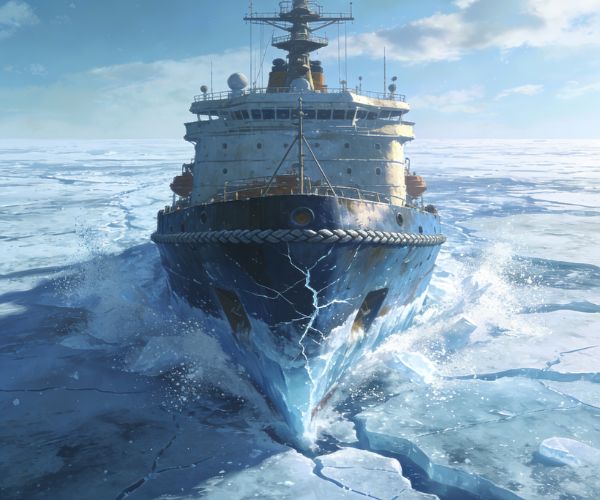 It helps them break through ice