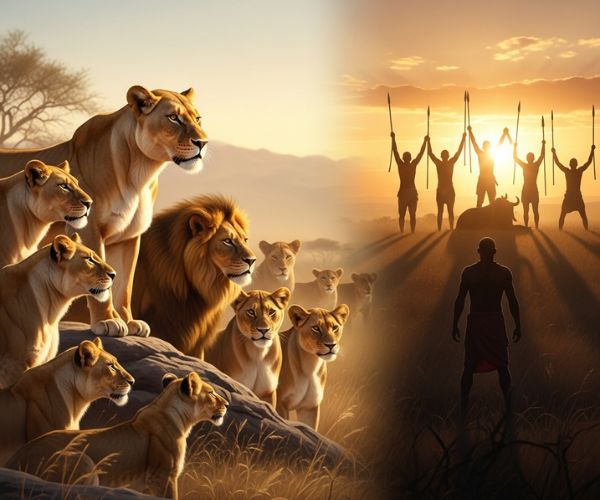 It's a proverb originating from African folklore. It's a proverb originating from African folklore.