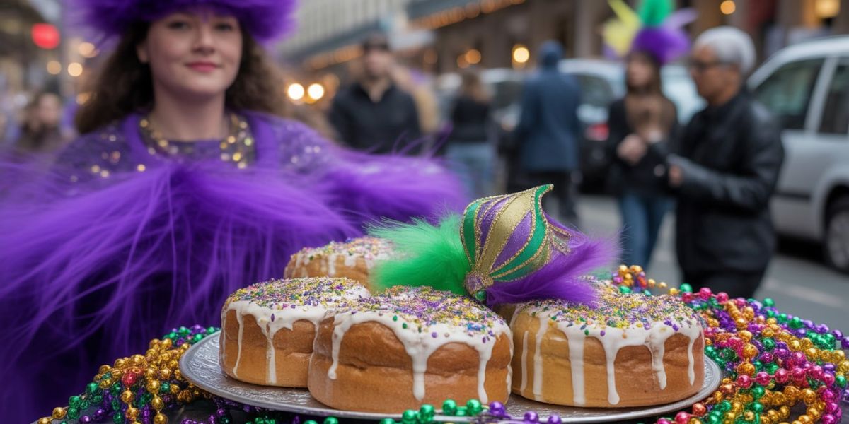 Mardi Gras is celebrated with vibrant parades and king cake. Is this festivity more likely to take place in the streets of New Orleans or in the center of Paris