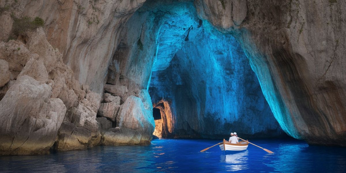 On which Italian island can you find the famous Blue Grotto sea cave