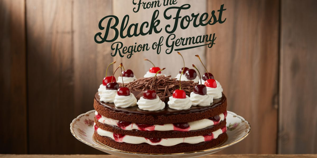 The Black Forest cake takes its name from a region in which nation