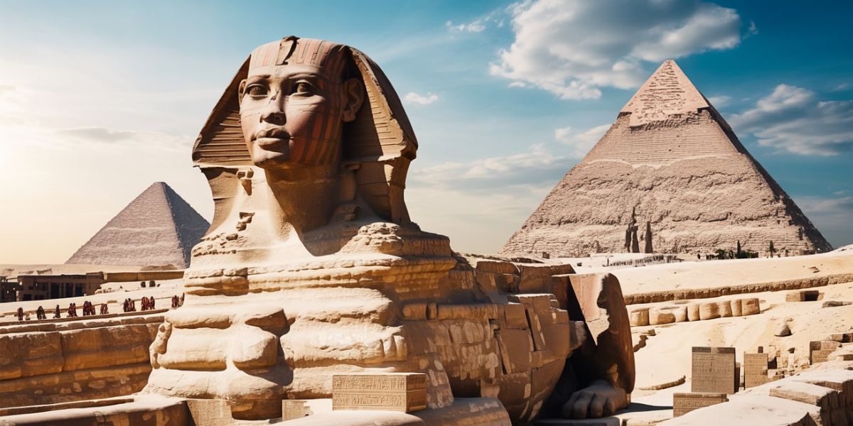 The ancient wonders of Giza, including the Sphinx and the Pyramids, are located in which country