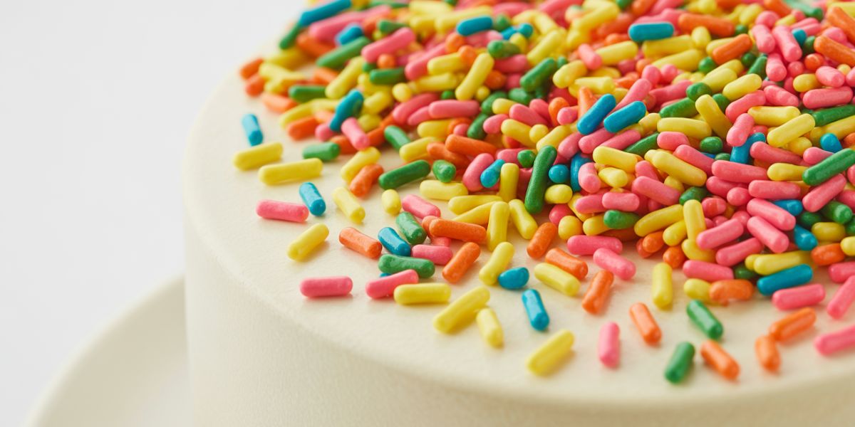 The term “hundreds and thousands” refers to what dessert topping?