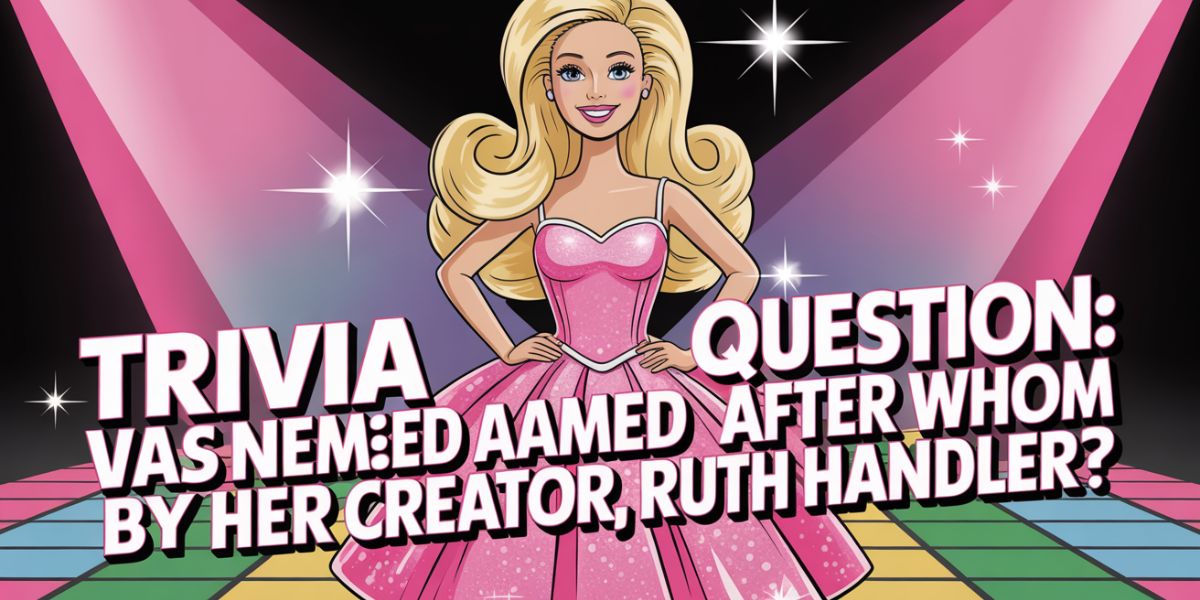 Trivia-style Barbie was named after whom by her creator, Ruth Handler