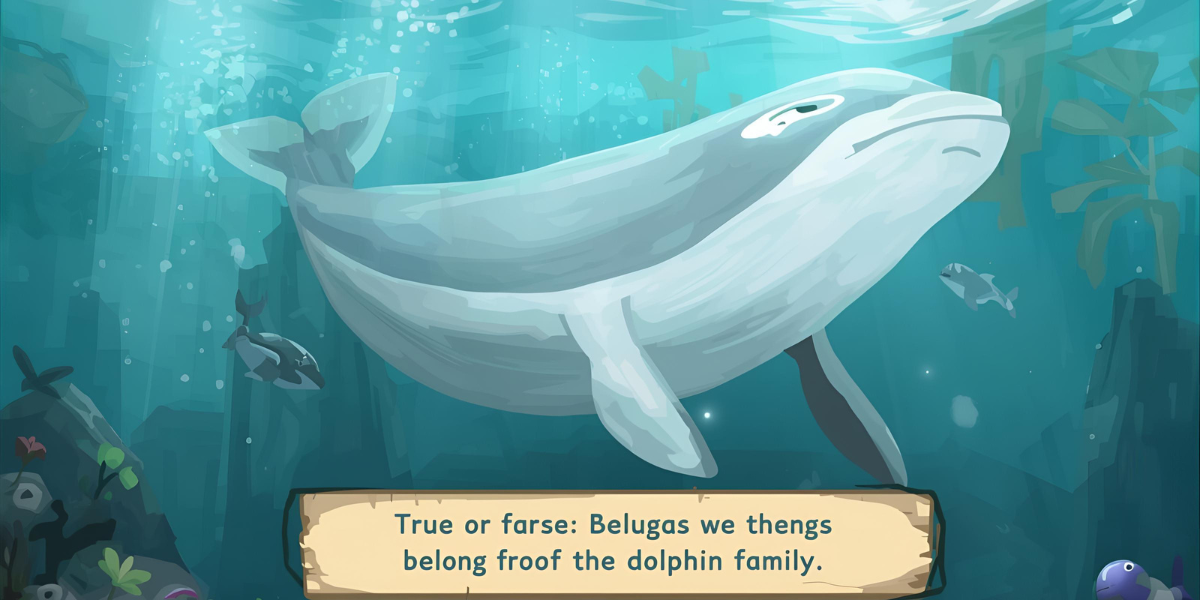 True or false Belugas belong to the dolphin family.