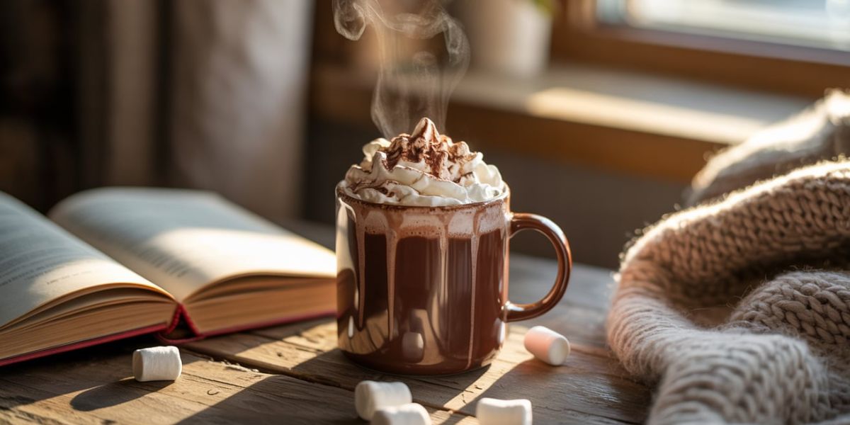 True or false having hot chocolate may actually lift your spirits.