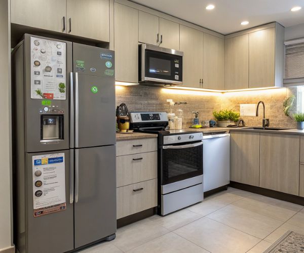 Using energy-efficient appliances