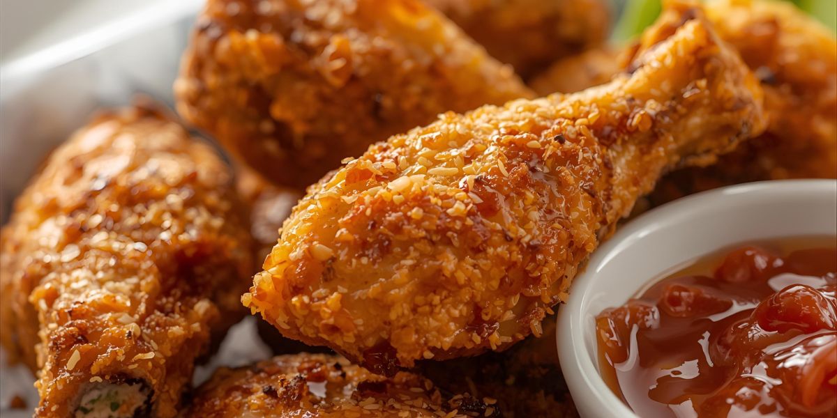 What do you call chicken wings that are coated in flour or batter before being fried