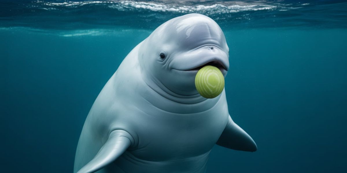 What function does the beluga's melon serve