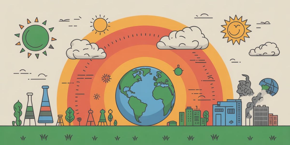 What gas contributes most to global warming