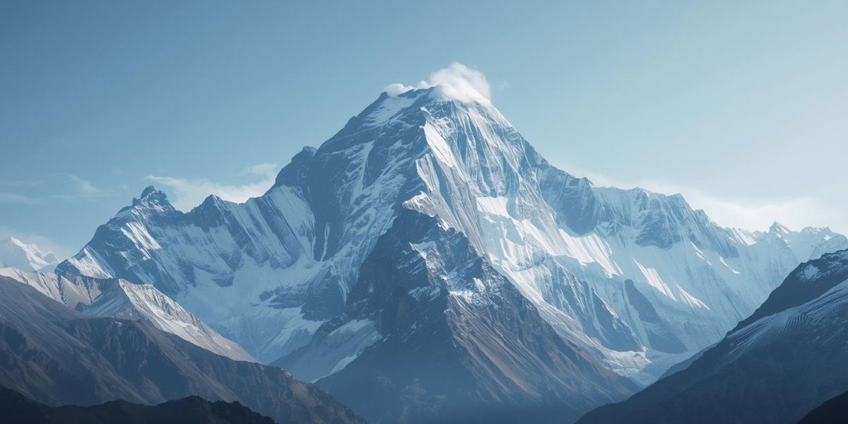 What is the name of the tallest mountain in the world, situated in the Himalayas