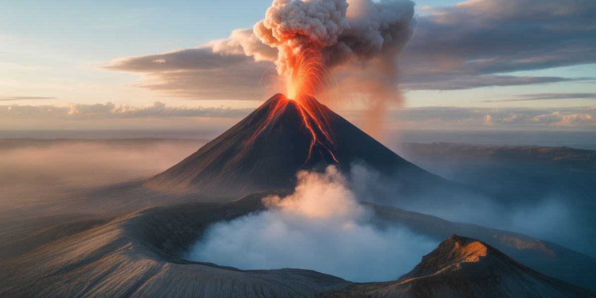 What is the term for a volcano that has not erupted in documented history but has the potential to erupt again in the future