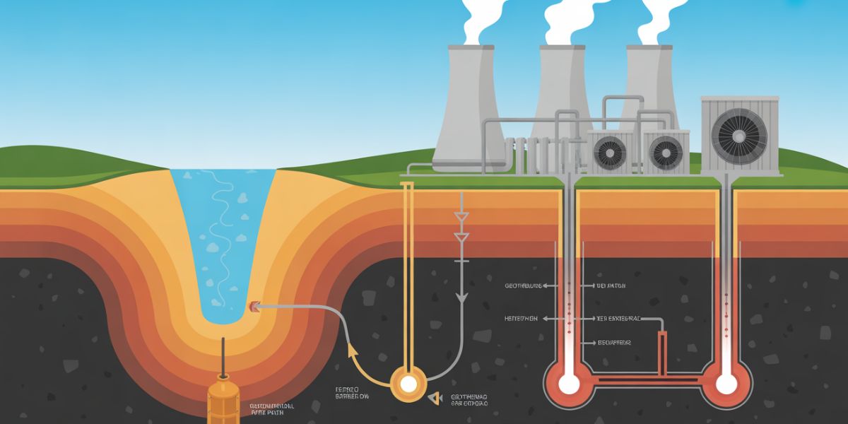 What renewable energy source harnesses the Earth's internal heat