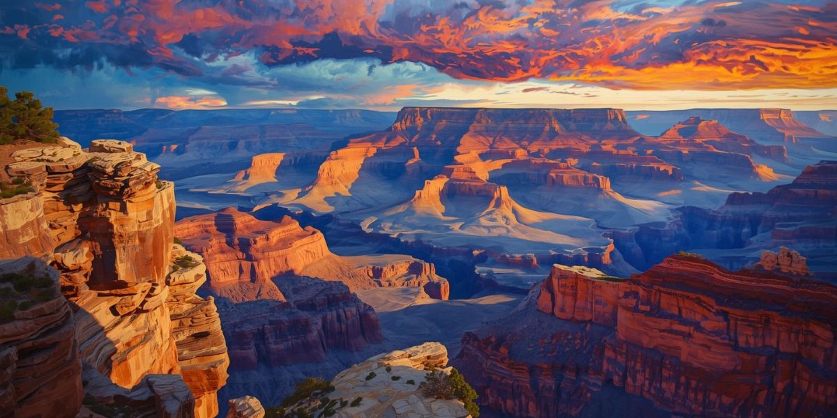 Where in the world was this picture of the Grand Canyon captured