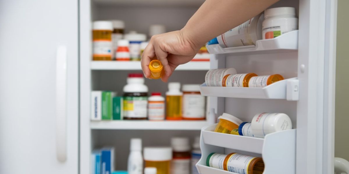 Where is the best place to store prescription medications