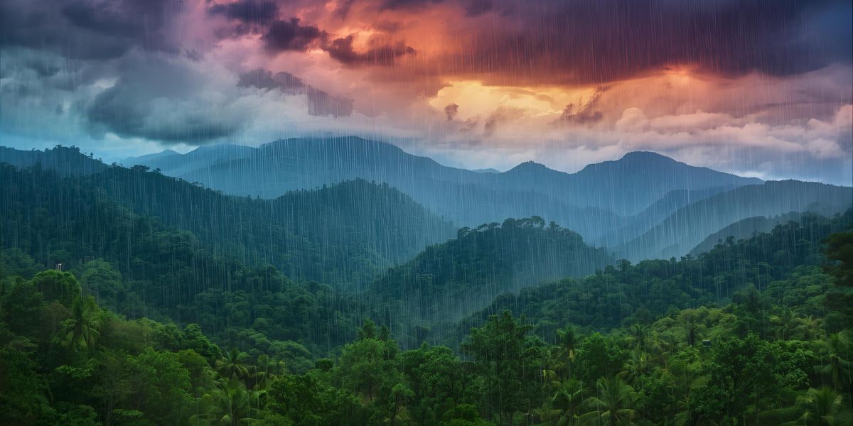 Where on Earth is the place with the highest recorded rainfall