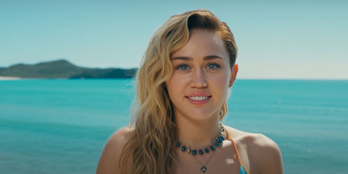 Which 2017 Miley Cyrus song is inspired by a coastal paradise famous for its beautiful beaches
