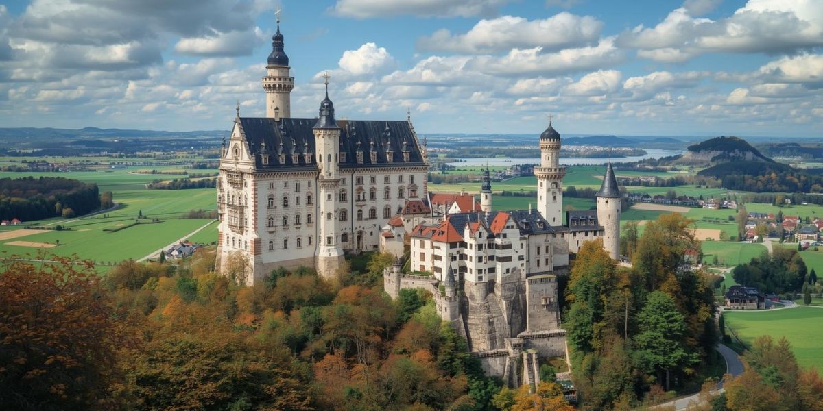 Which European country boasts the highest number of castles per square mile