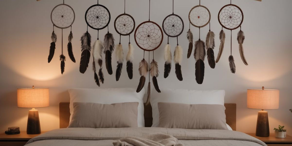 Which Indigenous culture is traditionally linked to dreamcatchers, often hung above beds to ward off bad dreams