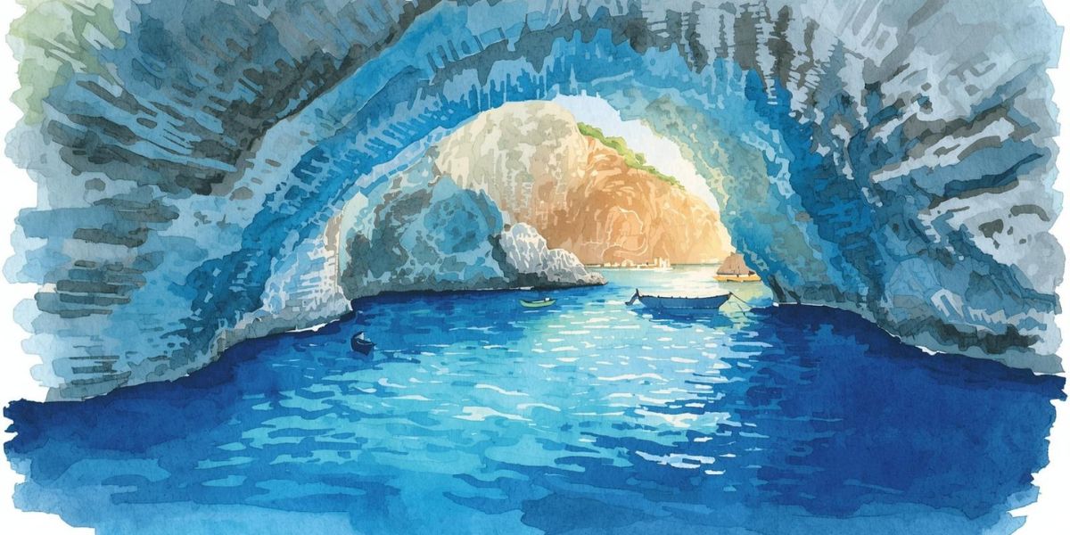 Which Italian island is home to the famous sea cave known as the Blue Grotto