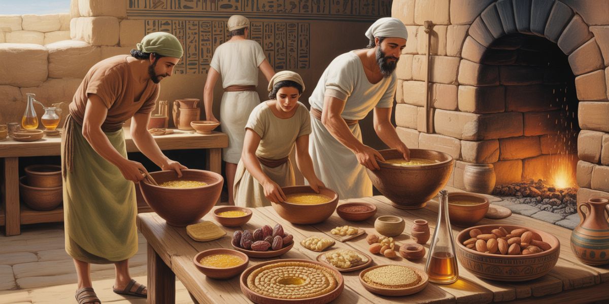 Which ancient civilization is believed to have created the earliest known form of cake