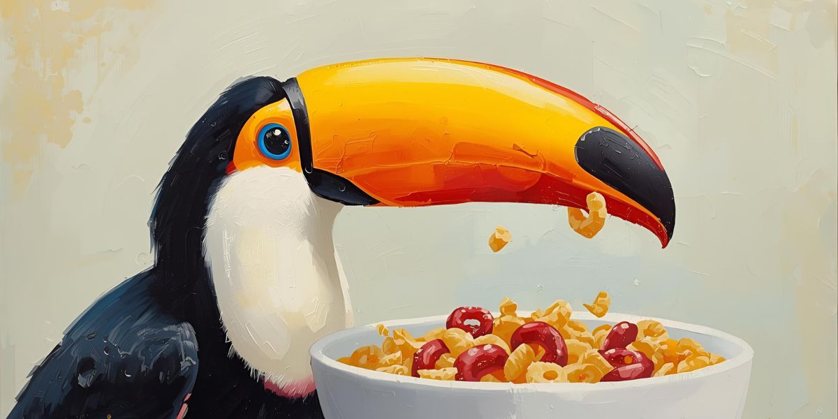 Which breakfast cereal is famous for its bright, fruit-flavored rings