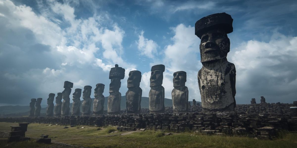 Which country does Easter Island, home to the famous statues, belong to