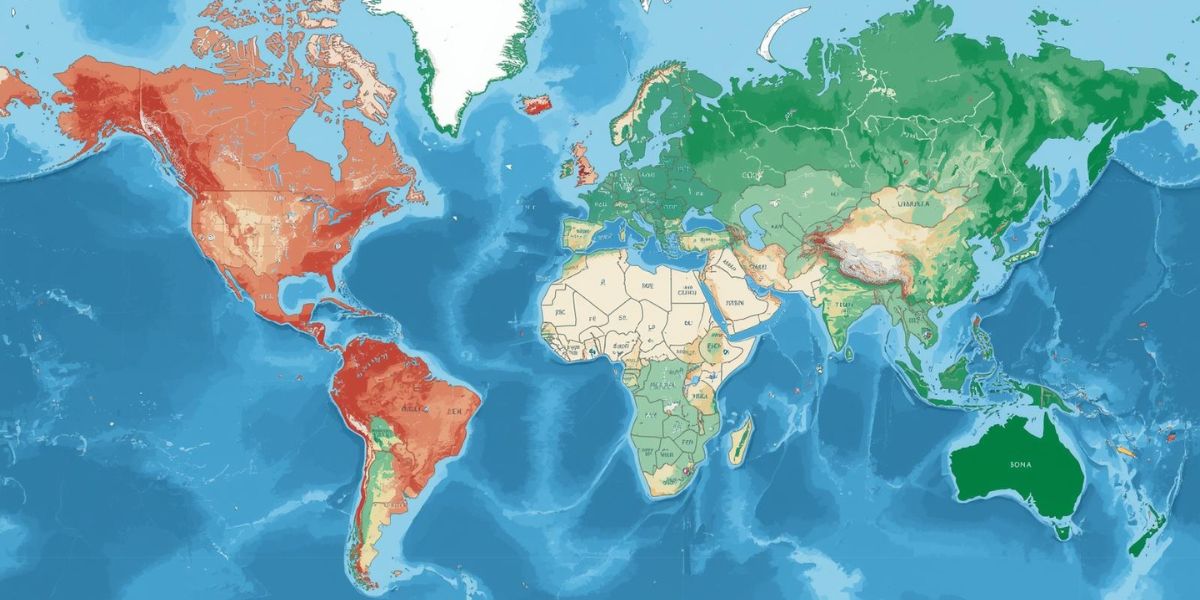Which country has a larger land area
