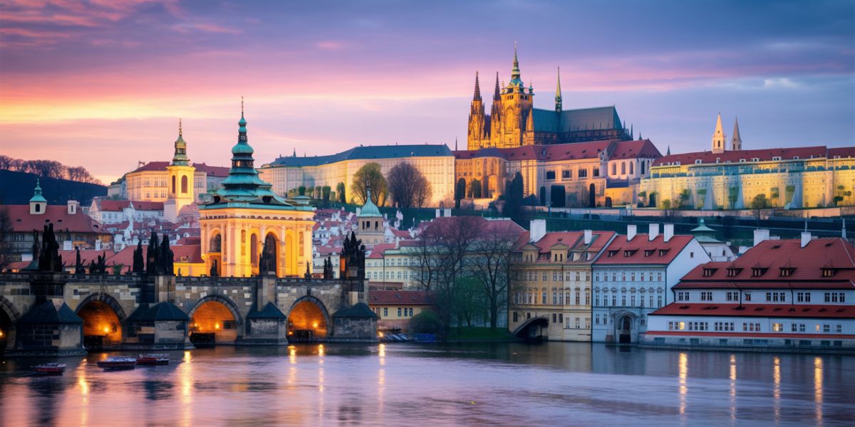 Which country is Prague Castle located in