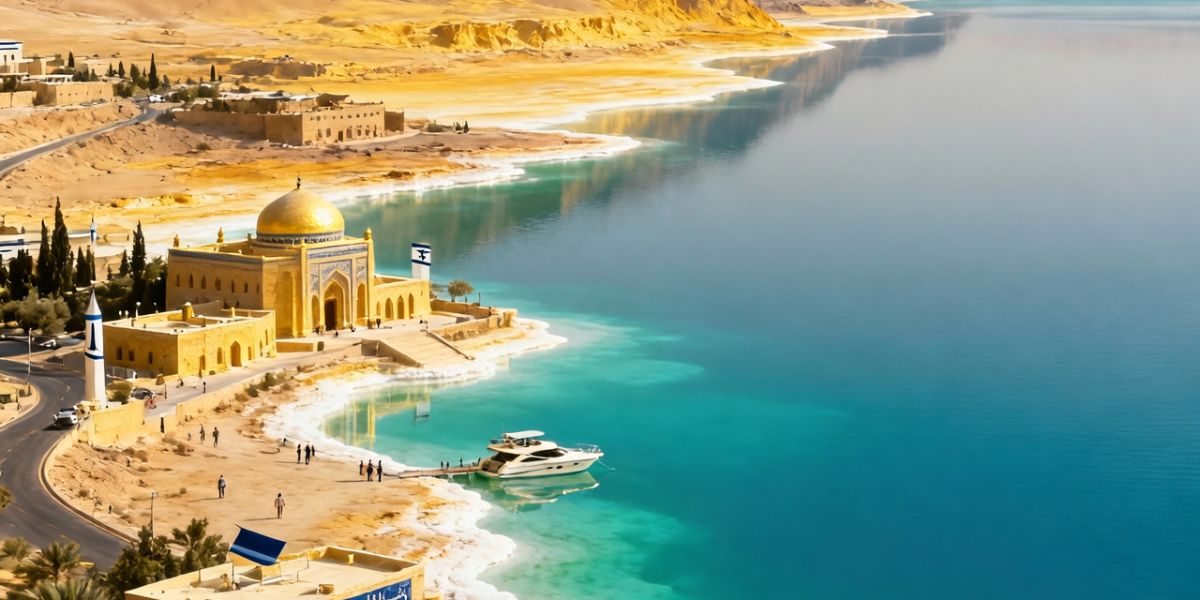 Which country would you visit to see the Dead Sea