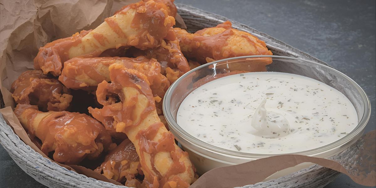 Which of the following is not commonly used as a dipping sauce for chicken wings