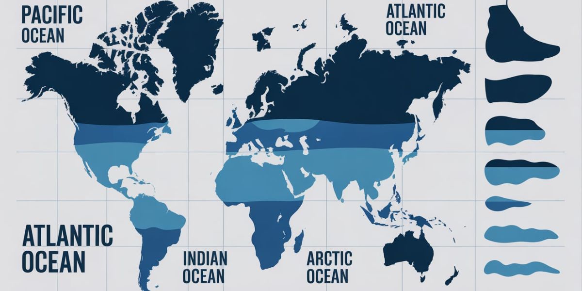 Which of these bodies of water is the biggest