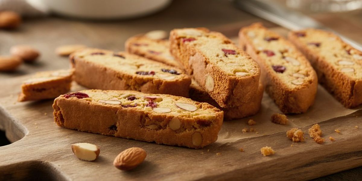 Which pastry gets its name from a term meaning 'baked twice'