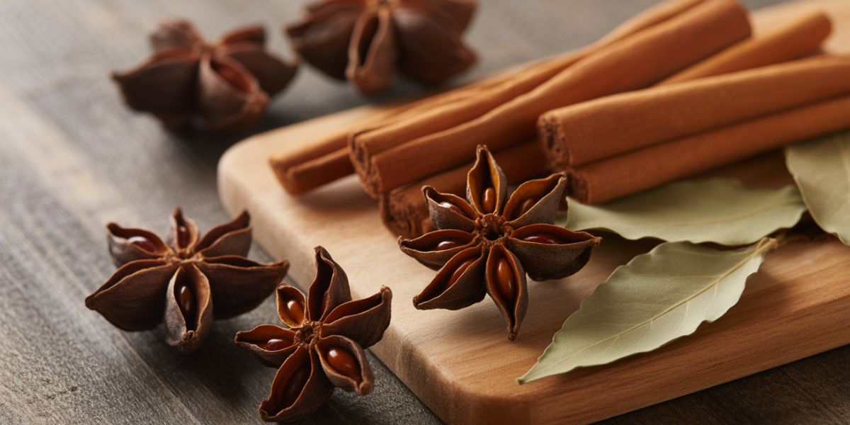 Which spice, commonly used in fruitcake, comes from dried flower buds