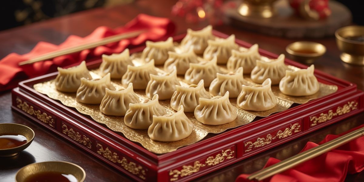 Which traditional food is believed to symbolize wealth and prosperity during Chinese New Year