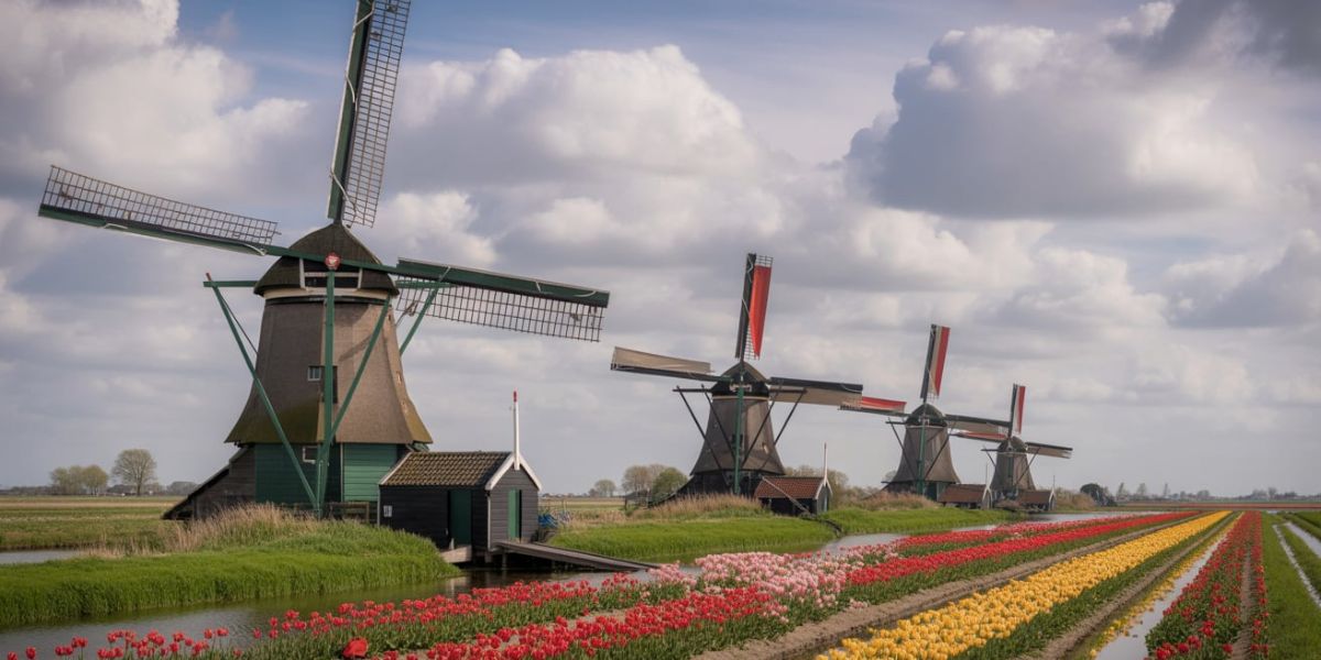 Windmills are emblematic of this country. Would you guess they're more likely to be turning in North America or Europe