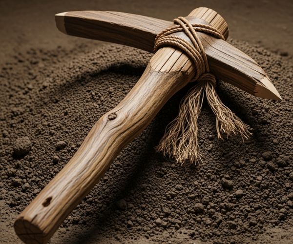 Wooden pickaxe