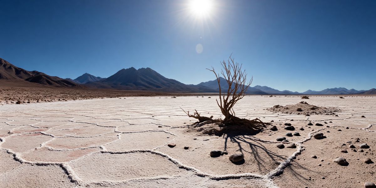 You’re standing under a blazing sun, surrounded by extreme heat and total dryness in the most arid place on Earth. What is the name of this South American desert
