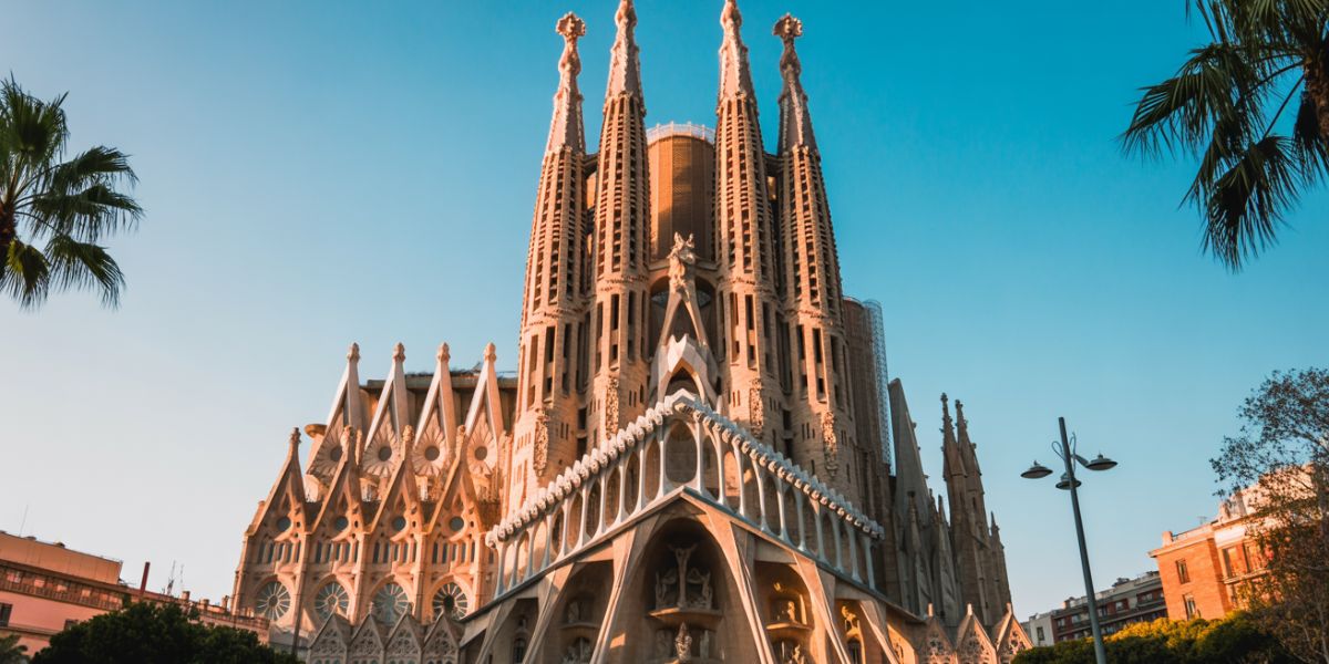 Barcelona is known for its distinctive architecture, such as Antoni Gaudí’s masterpiece, the Sagrada Família. Which country is it located in