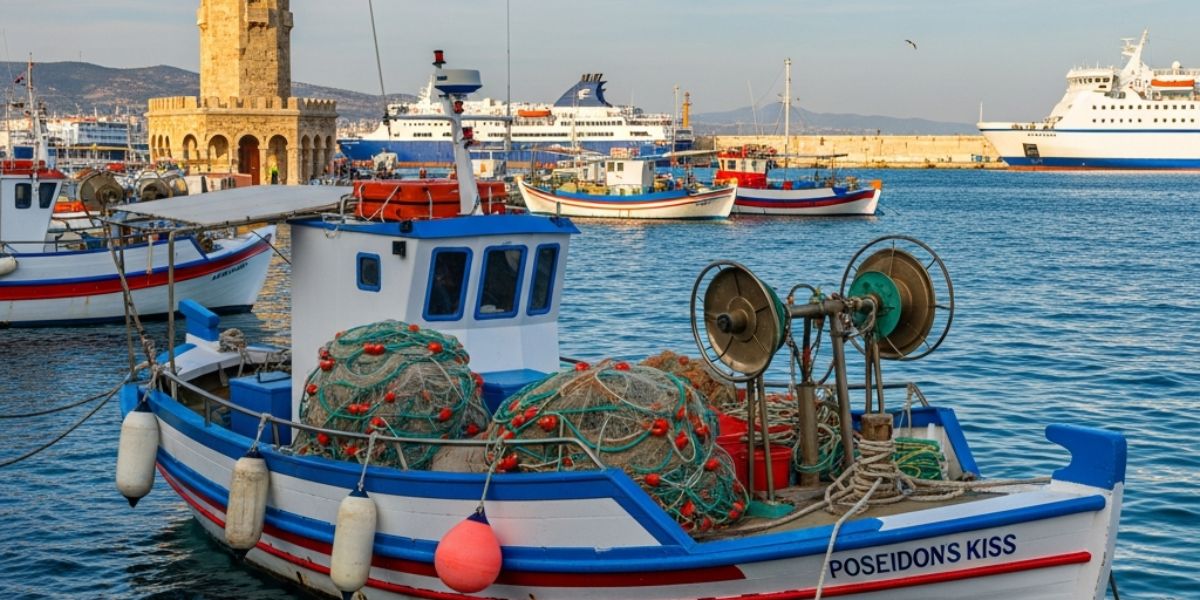 Your boat is docked in the port of Piraeus. Which country are you in