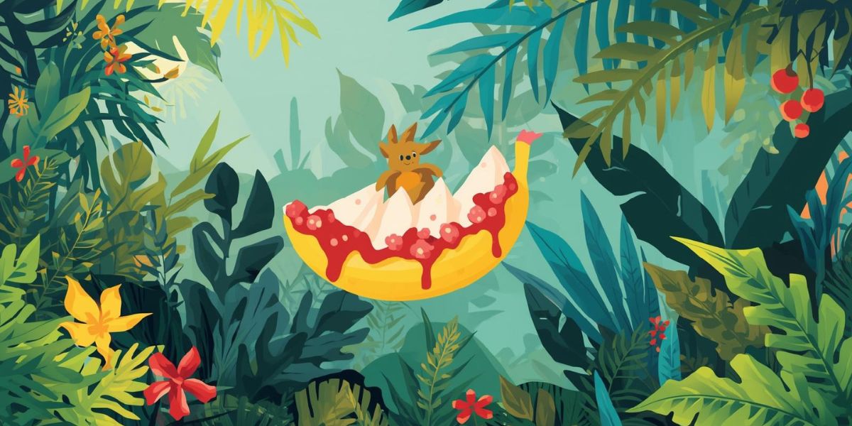 Can you spot the banana split