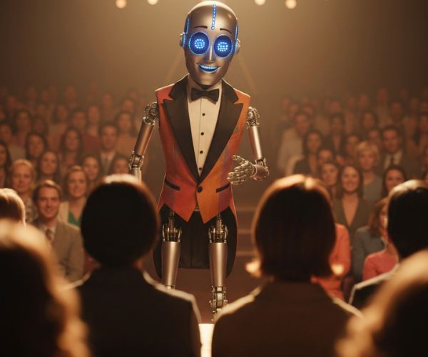 Robot comedy