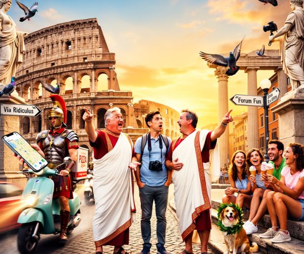 Rome-themed comedy