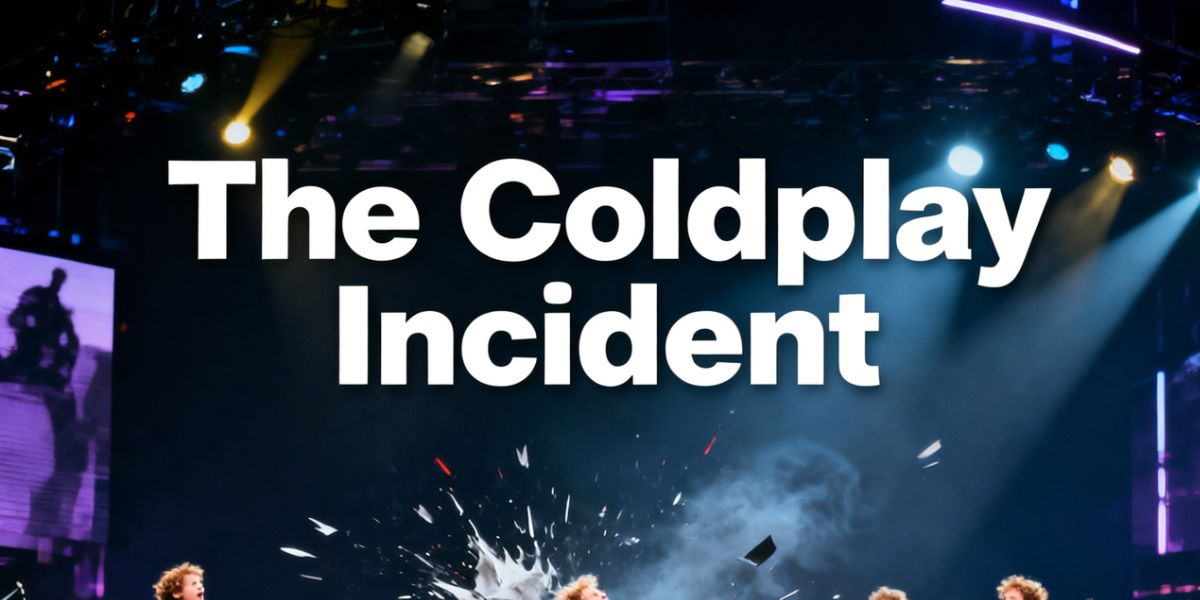 What 2025 pop culture moment came to be called “The Coldplay Incident”