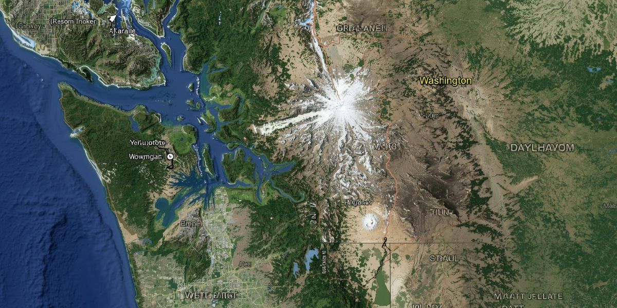 Where is Mount St. Helens located