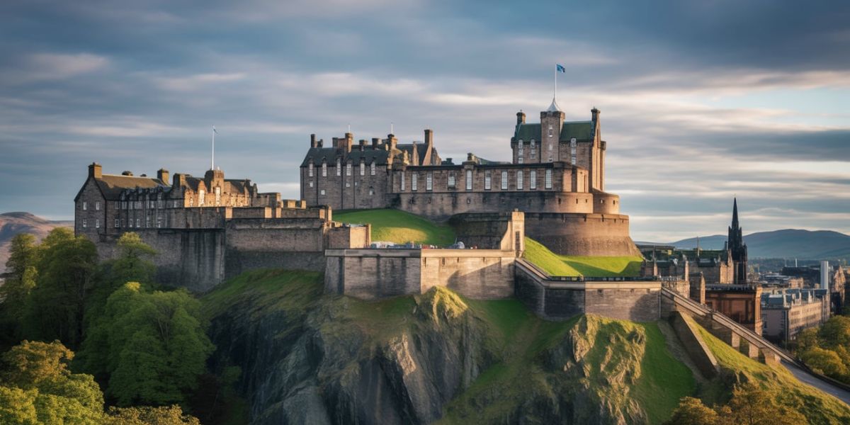 Which country is Edinburgh Castle located in