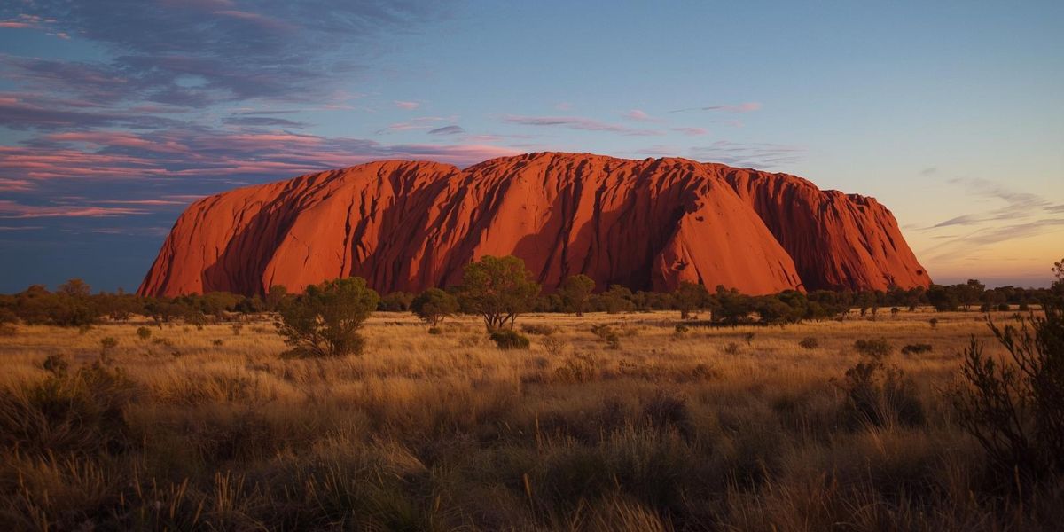 Which landmark that starts with the letter 'T' is located in Australia
