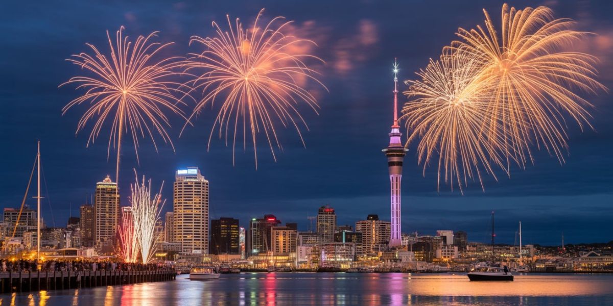 Which of these cities is among the first to ring in the New Year