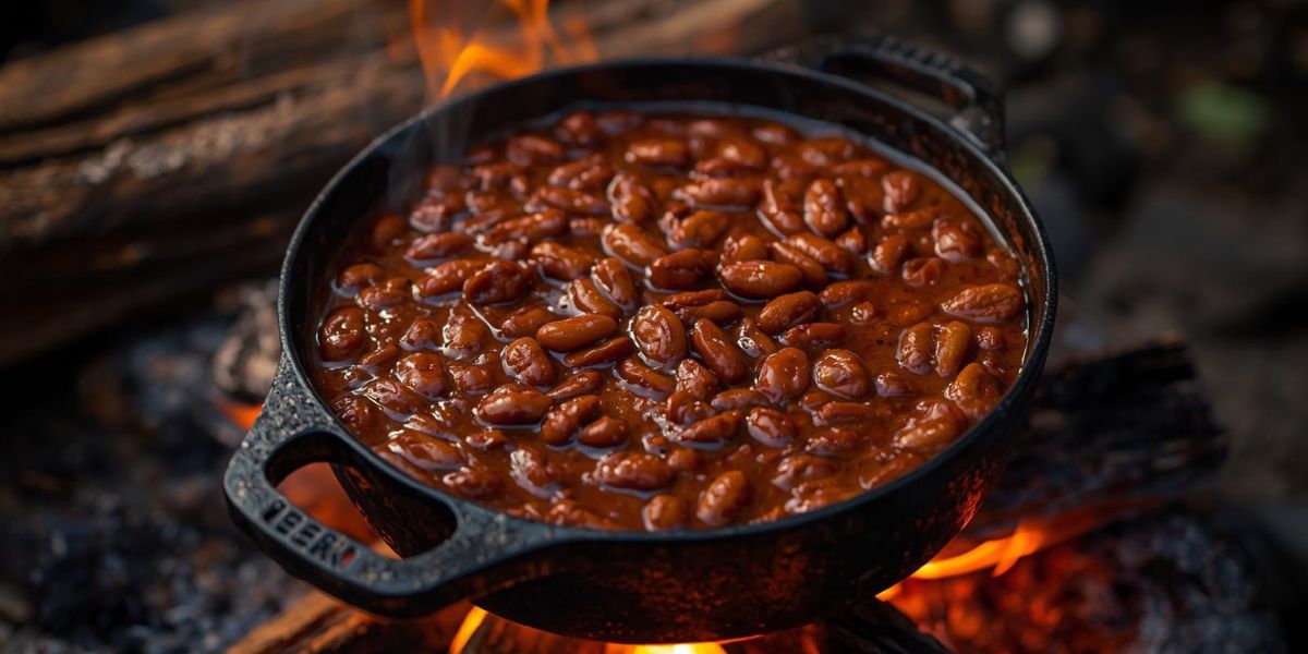 ___ beans are a smoky, hearty baked bean dish, ideal for cooking over a campfire.